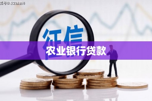 丹棱农业银行贷款