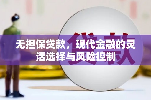 丹棱无担保贷款，现代金融的灵活选择与风险控制