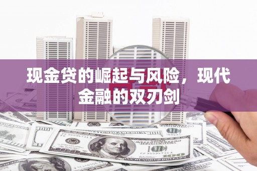 丹棱现金贷的崛起与风险，现代金融的双刃剑