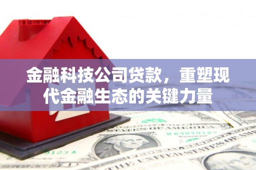 丹棱金融科技公司贷款，重塑现代金融生态的关键力量