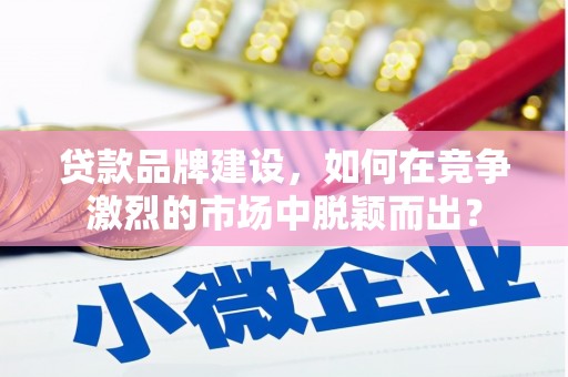 丹棱贷款品牌建设，如何在竞争激烈的市场中脱颖而出？