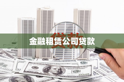 丹棱金融租赁公司贷款