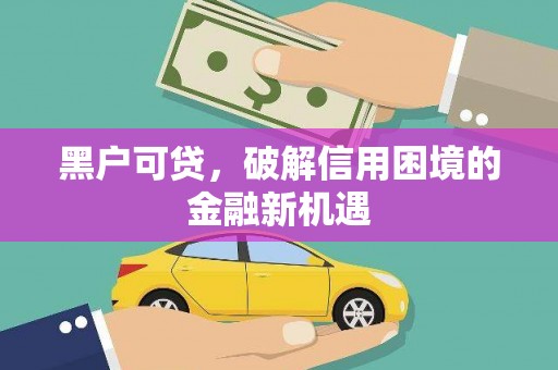 丹棱黑户可贷，破解信用困境的金融新机遇