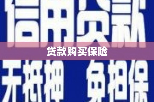 丹棱贷款购买保险