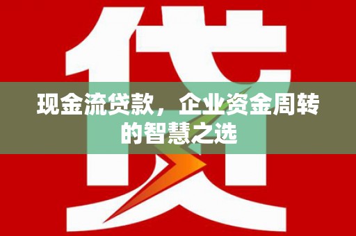 丹棱现金流贷款，企业资金周转的智慧之选